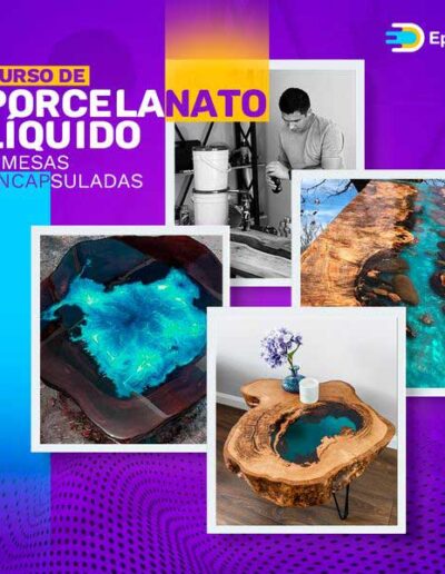 Porcelanato Liquido 3D y Mesas Epoxicas